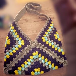 Handmade Womens Crocheted Bag